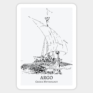 Argo Greek Mythology Ship Magnet